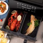 سرخ کن شیائومی Onemoon D8 air fryer 8L - Image 3