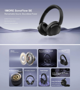 هدفون شیائومی 1More Sonoflow SE HC306 - Image 4