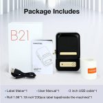 پرینتر لیبل زن قابل حمل Niimbot B21S - Image 8