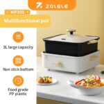 دستگاه پخت و پز چند منظوره شیائومی Zolele MP301 3L - Image 7