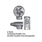 جت فن چند کاره طرح شفاف Violent Fan II - Image 3