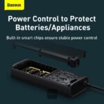اینورتر برق بیسوس (Power inverter 150w(220v UK - Image 6