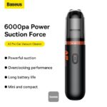 جارو شارژی بیسوس A2Pro 6000pa - Image 2