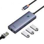 هاب 4 پورت USB-C بیسوس B0005280A813-00 - Image 4