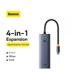 هاب 4 پورت USB-C بیسوس B0005280A813-00 - Image 2