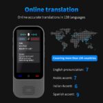 دستگاه مترجم صوتی هوشمند دوربین دار S80 pro - Image 6