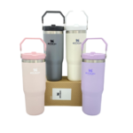 تراول ماگ نی دار استنلی Flip Straw Tumbler 30 OZ