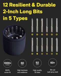 ست پیچ گوشتی شارژی شیائومی HOTO QWLSD001 - Image 7