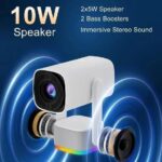 ویدئو پروژکتور اندروید شارژی Pan-Tilt Lamp Projector K2 - Image 3