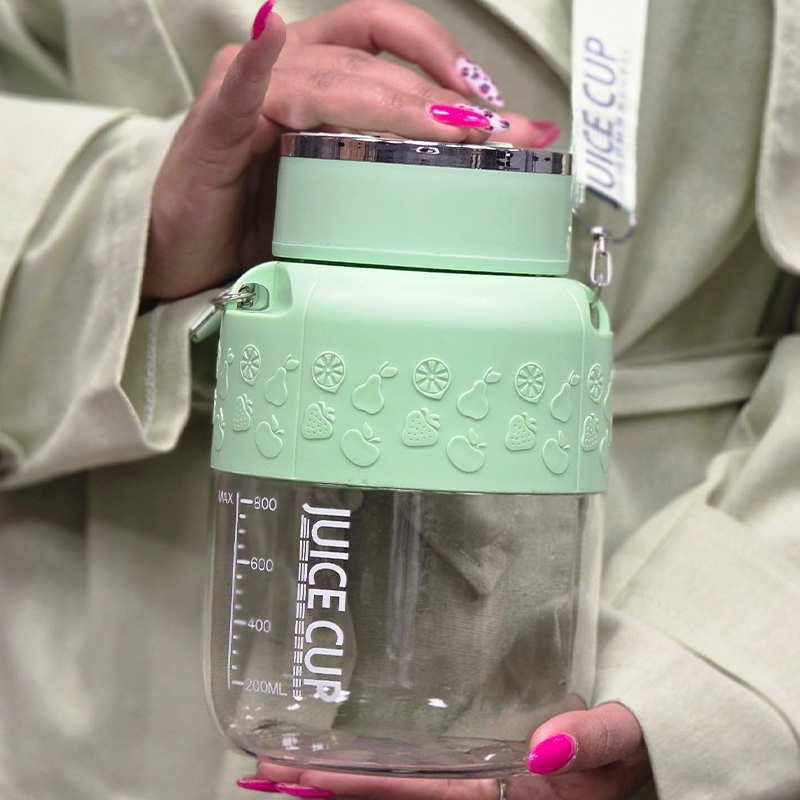 مخلوط کن قابل حمل 800 میلی لیتر Ton Barrel Juice Cup K2