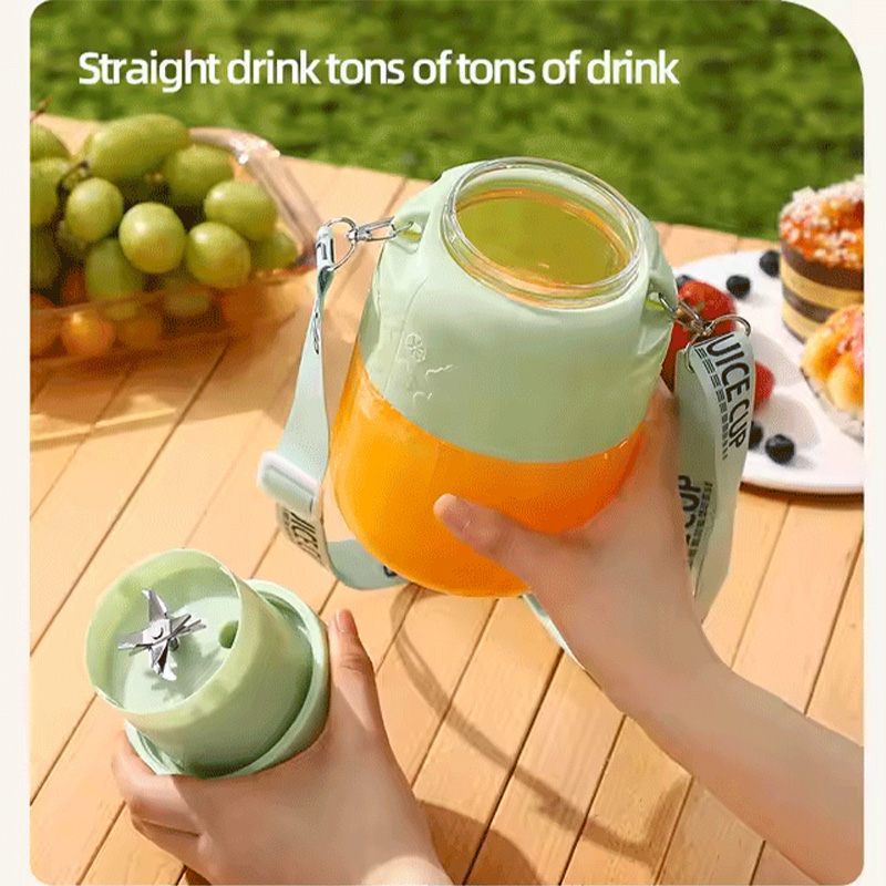 مخلوط کن قابل حمل 800 میلی لیتر Ton Barrel Juice Cup K2