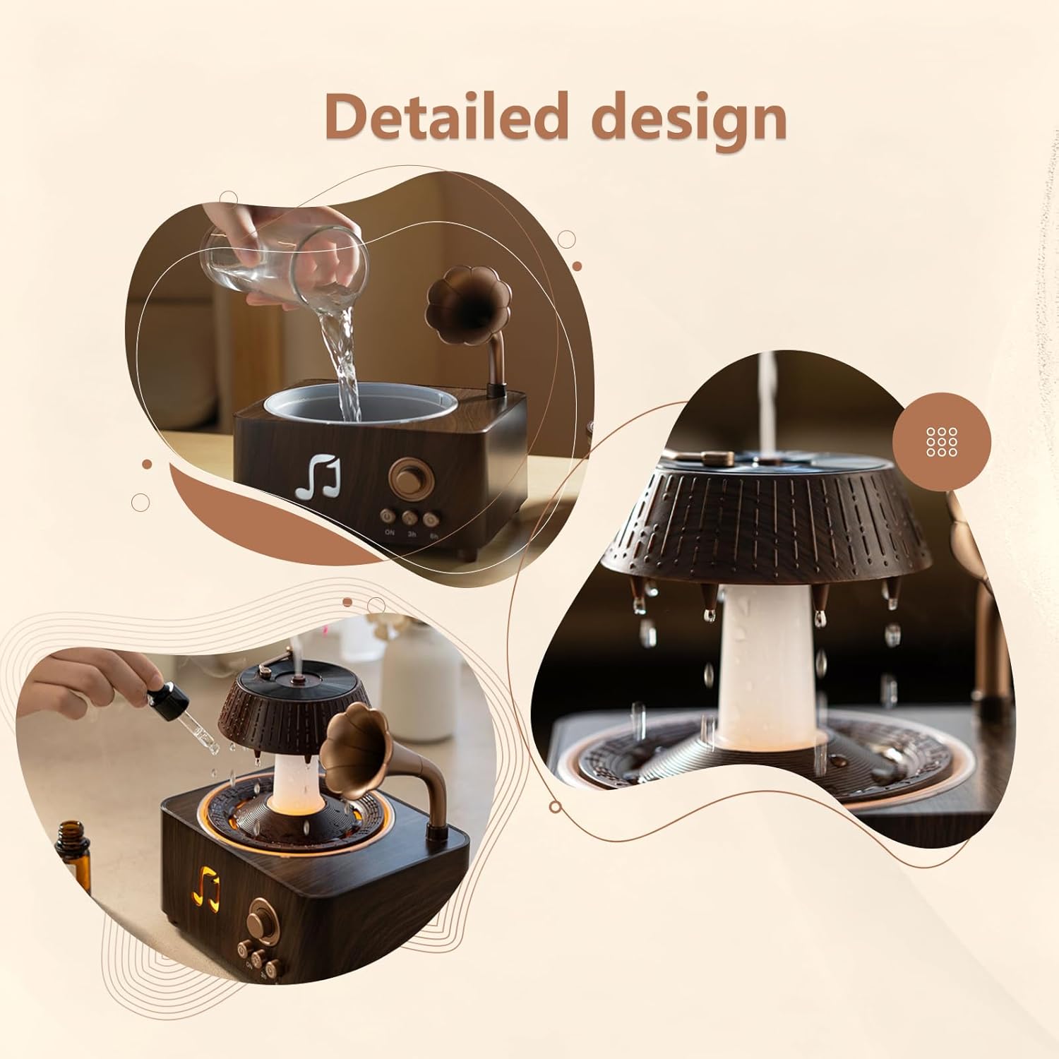 دستگاه رطوبت ساز و موزیکال V98