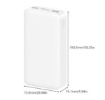 پاوربانک شیائومی Redmi PB200LZM 20000mAh - Image 2