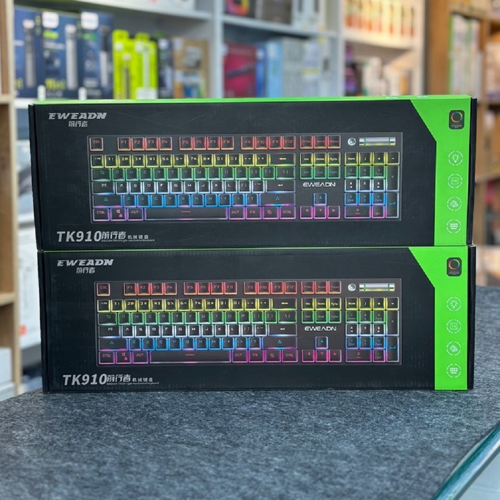 کیبورد گیمینگ مکانیکی Ewaedn TK910 کیبورد گیمینگ مکانیکی Ewaedn TK910 - Image 1