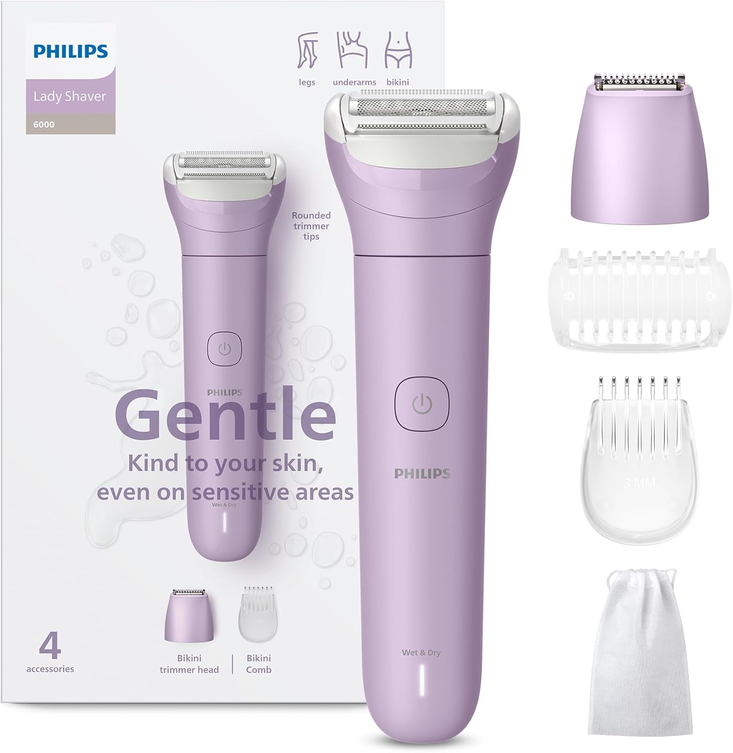 ماشین اصلاح بدن بانوان فیلیپس Philips BRL138 ماشین اصلاح بدن بانوان فیلیپس Philips BRL138 - Image 1