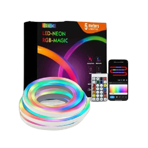 ریسه نئون فلکسی RGB پنج متری ریسه نئون فلکسی RGB پنج متری - Image 1