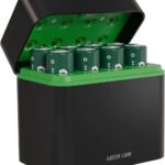 کیس شارژ باتری 8 عددی گرین لاین rechargeable 8*AAA battery dock
