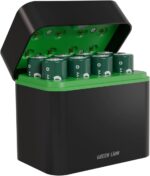 کیس شارژ باتری 8 عددی گرین لاین rechargeable 8*AAA battery dock